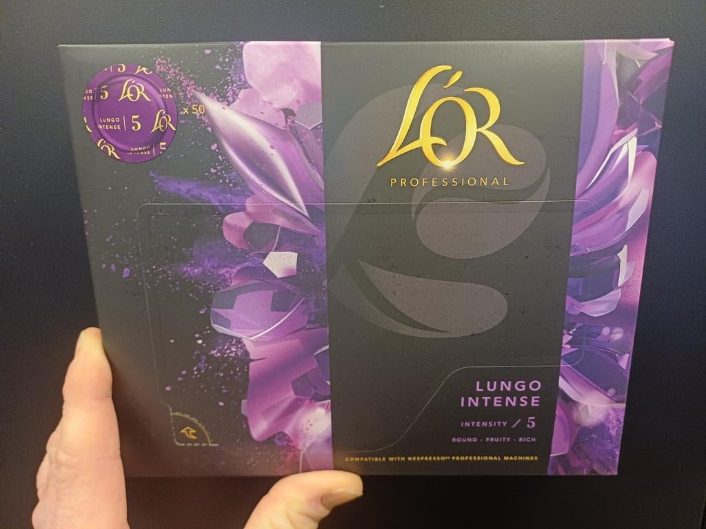 L'OR Lungo Intense Koffiepads - 50 stuks, Witgoed en Apparatuur, Koffiezetapparaten, Koffiepads en cups, Overige modellen, 10 kopjes of meer