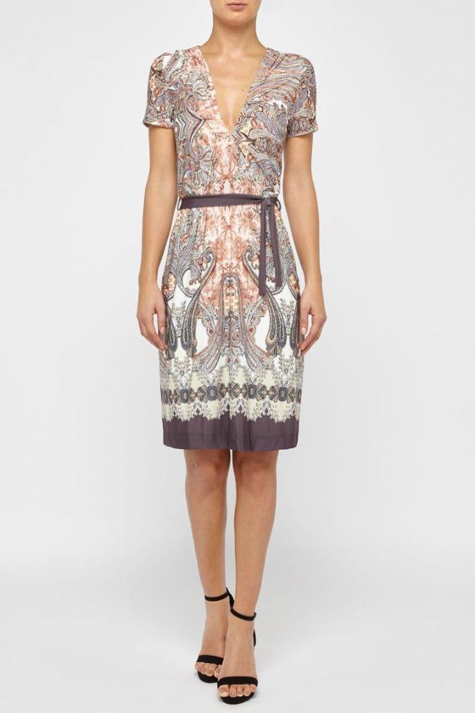 Ana Alcazar wrapdress - jurk viscose maat 38 NIEUW, Maat 38/40 (M), Nieuw, Ophalen of Verzenden, Knielengte