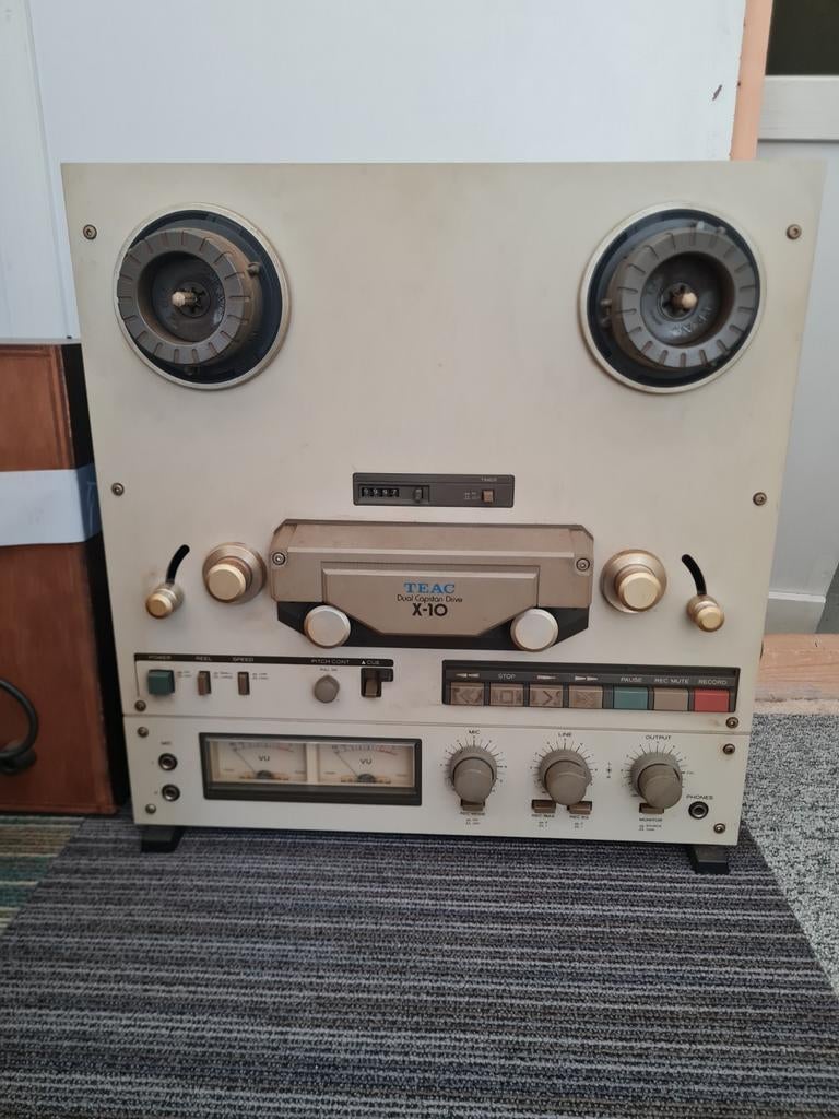 Teac X-10 Bandrecorder - Vintage Hifi, Audio, Tv en Foto, Bandrecorders, Ophalen of Verzenden, Bandrecorder