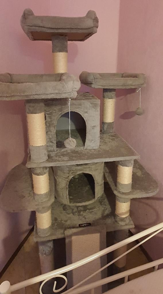 COMPLETE KATTEN TOREN/ BAK/ DRAAGBAK, Ophalen, Zo goed als nieuw