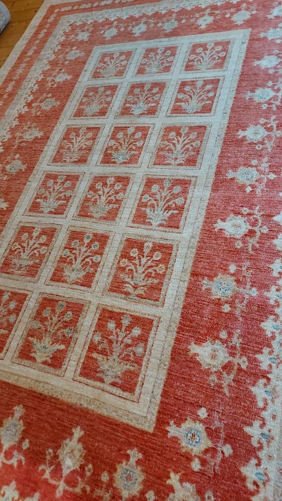 Prachtig ziegler Tapijt maat.2.00x3.00 Korting 70%, 150 tot 200 cm, Ophalen of Verzenden, Rood, Rechthoekig