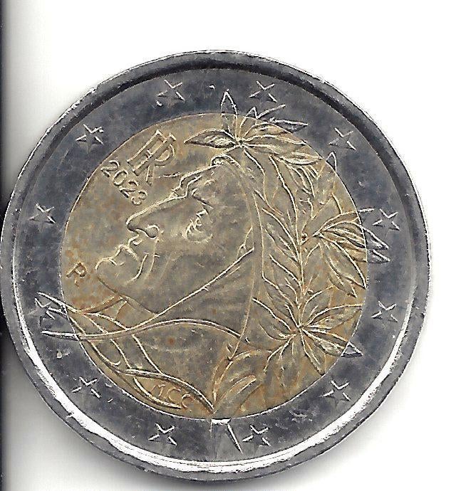 ZELDZAAM 2 EURO ITALIE 2023 REGULIERE MUNT, Postzegels en Munten, Munten | Europa | Euromunten, Ophalen of Verzenden, Italië, 2 euro