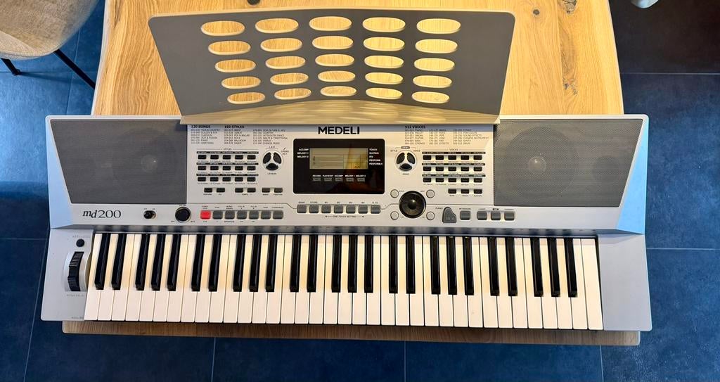 Keyboard (61 toetsen) voor beginners en gevorderden, Muziek en Instrumenten, Keyboards, Ophalen, 61 toetsen, Medeli