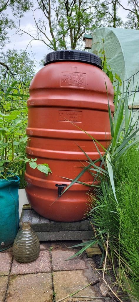 Kunststof regenton met kraantje - Diverse maten, Kunststof, Met kraantje, 150 liter of meer, Nieuw