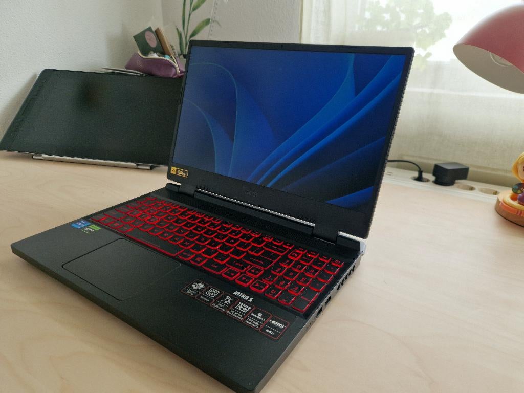 Acer Nitro 5 i7-12700H RTX 3050 16GB RAM 1TB SSD 144Hz, Computers en Software, Windows Laptops, Met videokaart, 2 tot 3 Ghz, Intel® Core™ i7 