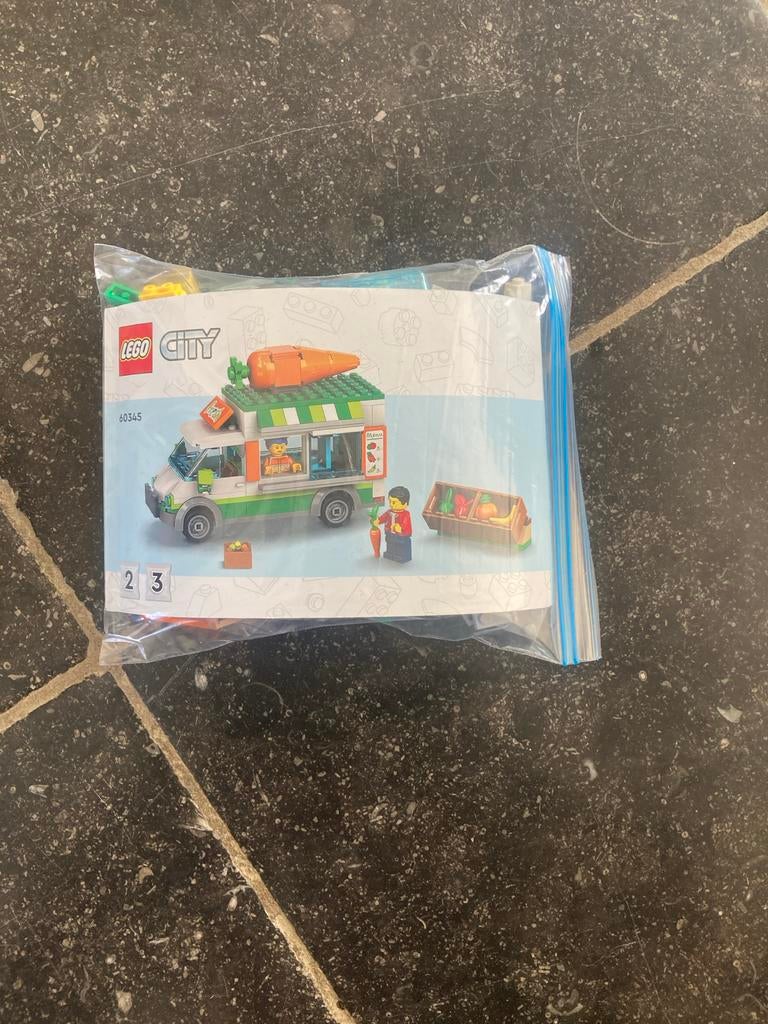 Lego City 60345 Groentewagen, Kinderen en Baby's, Speelgoed | Duplo en Lego, Nieuw, Lego, Complete set, Inclusief instructies
