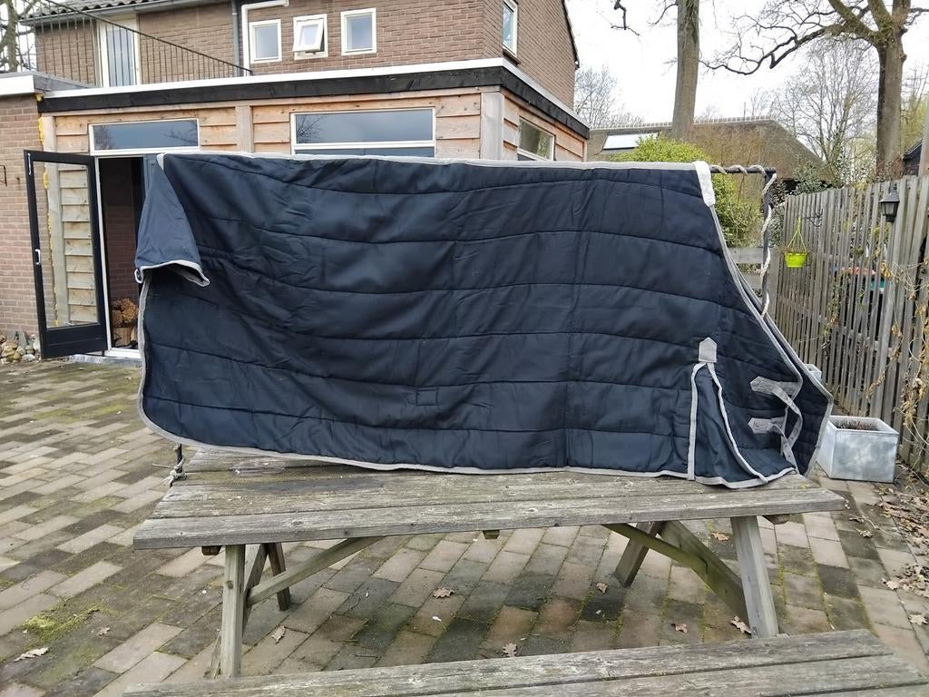 200gr staldeken. Maat 205. E17.50, Dieren en Toebehoren, Ophalen of Verzenden, Gebruikt