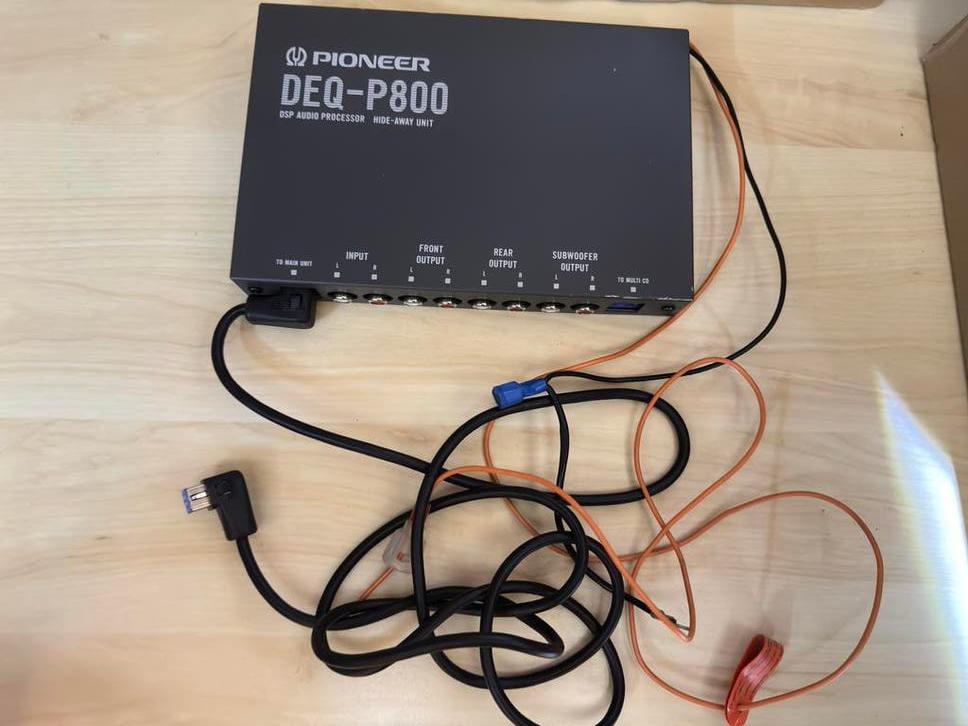 Pioneer DEQ-P800 DSP Audio Processor, Ophalen of Verzenden, Zo goed als nieuw