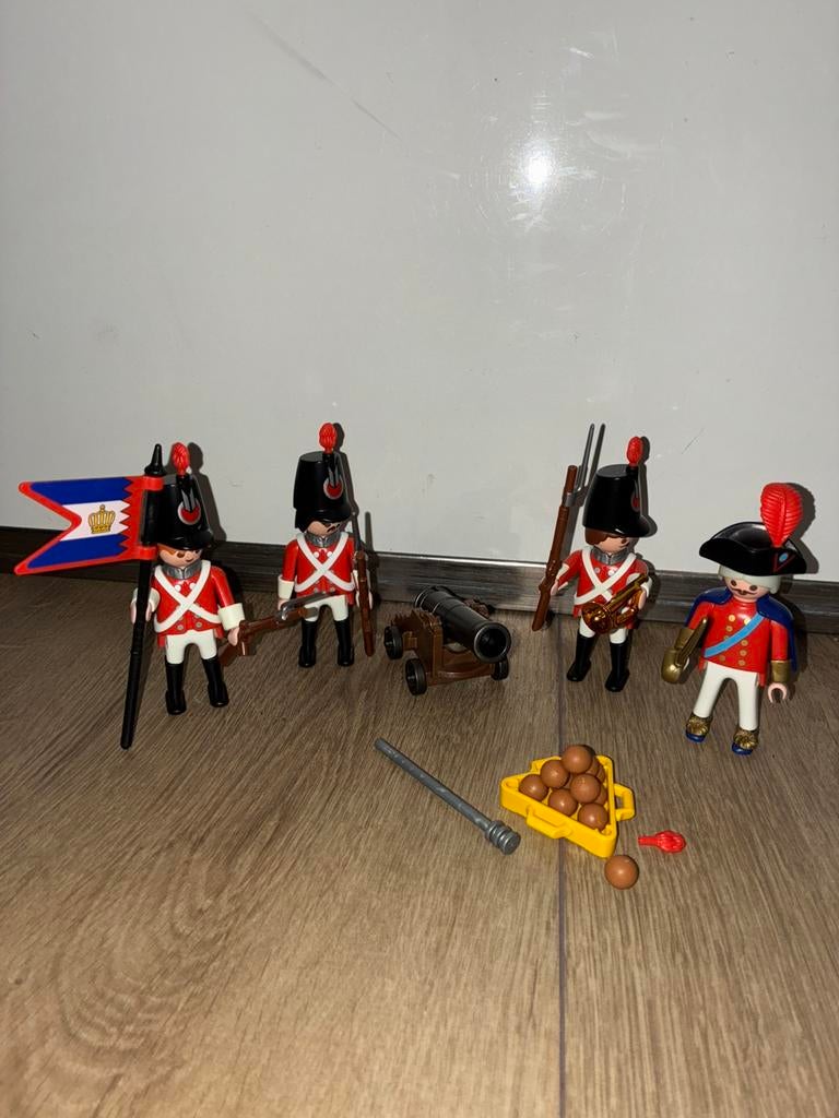 Playmobil 3795 Engelse soldaten met kanon, Kinderen en Baby's, Speelgoed | Playmobil, Ophalen of Verzenden, Zo goed als nieuw