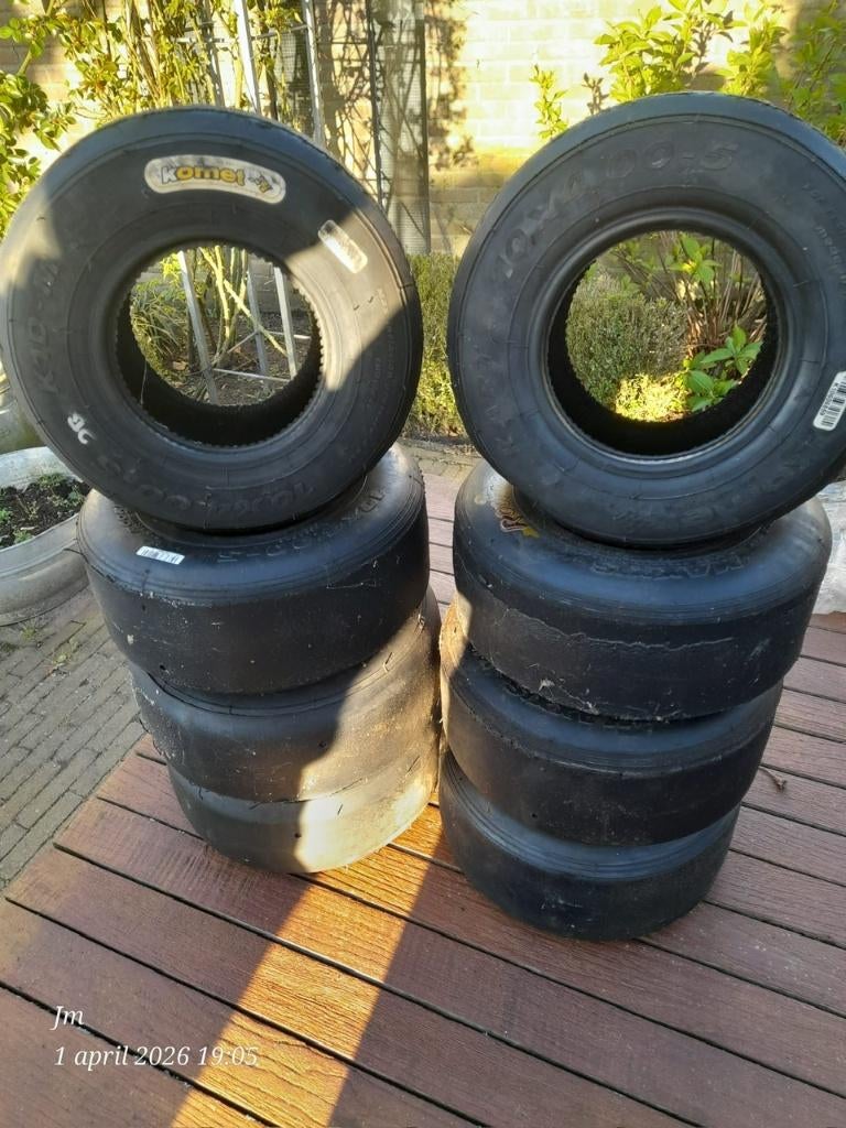 Kart banden gebruikt, Ophalen, Gebruikt, Kart