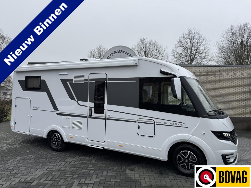 Adria Sonic 700 SL Plus 180 pk AUTOMAAT 9-Traps Euro6 Fiat D, Caravans en Kamperen, Afzuigkap, Ringverwarming, 7 tot 8 meter, Bedrijf