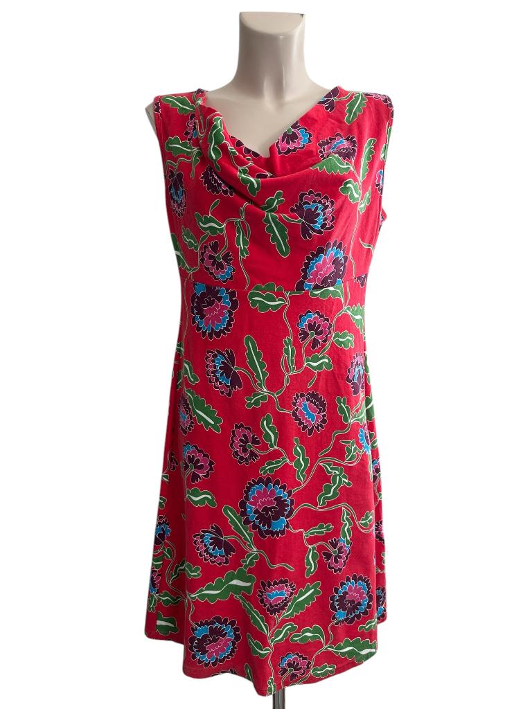 Bakery Ladies jurk M, Ophalen of Verzenden, Zo goed als nieuw, Rood, Onder de knie