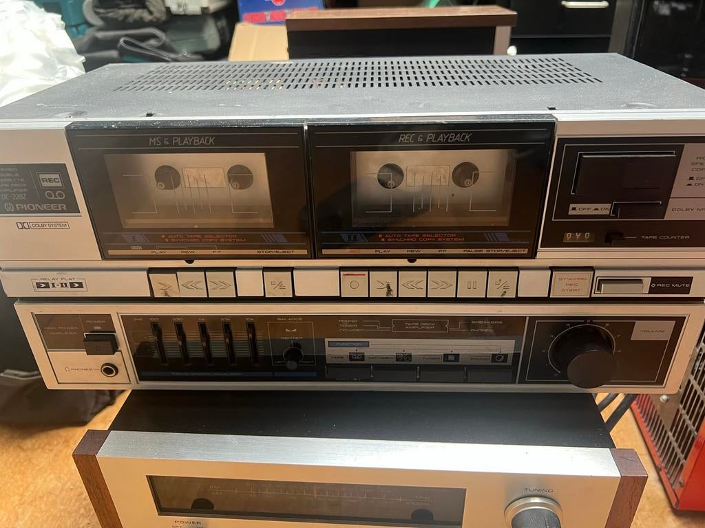 Pioneer DC-220Z dubbel cassettedeck, Ophalen of Verzenden, Dubbel, Overige merken, High speed dubbing