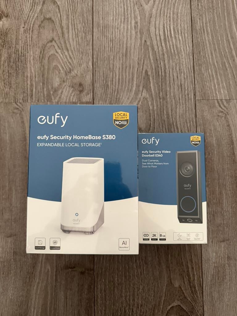 Eufy HomeBase S380 + Doorbell E340 | Set | Nieuw, Verzenden, Nieuw