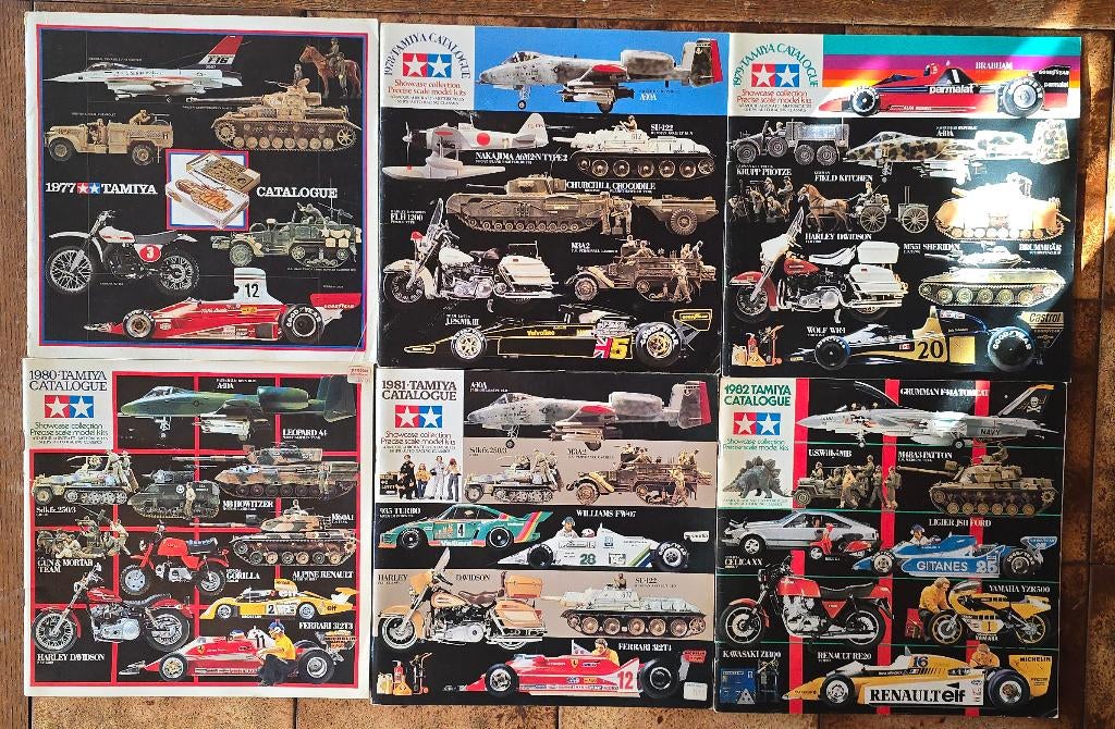 Tamiya Catalogussen, Ophalen, Gebruikt, Groter dan 1:32