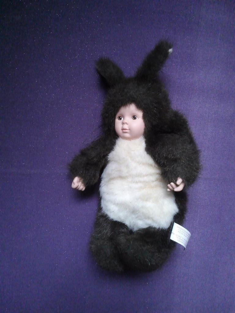 ANNE GEDDES Knuffel POPJE EEKHOORN. 1997. 23 CM **Nieuw**, Ophalen of Verzenden, Nieuw, Overige typen