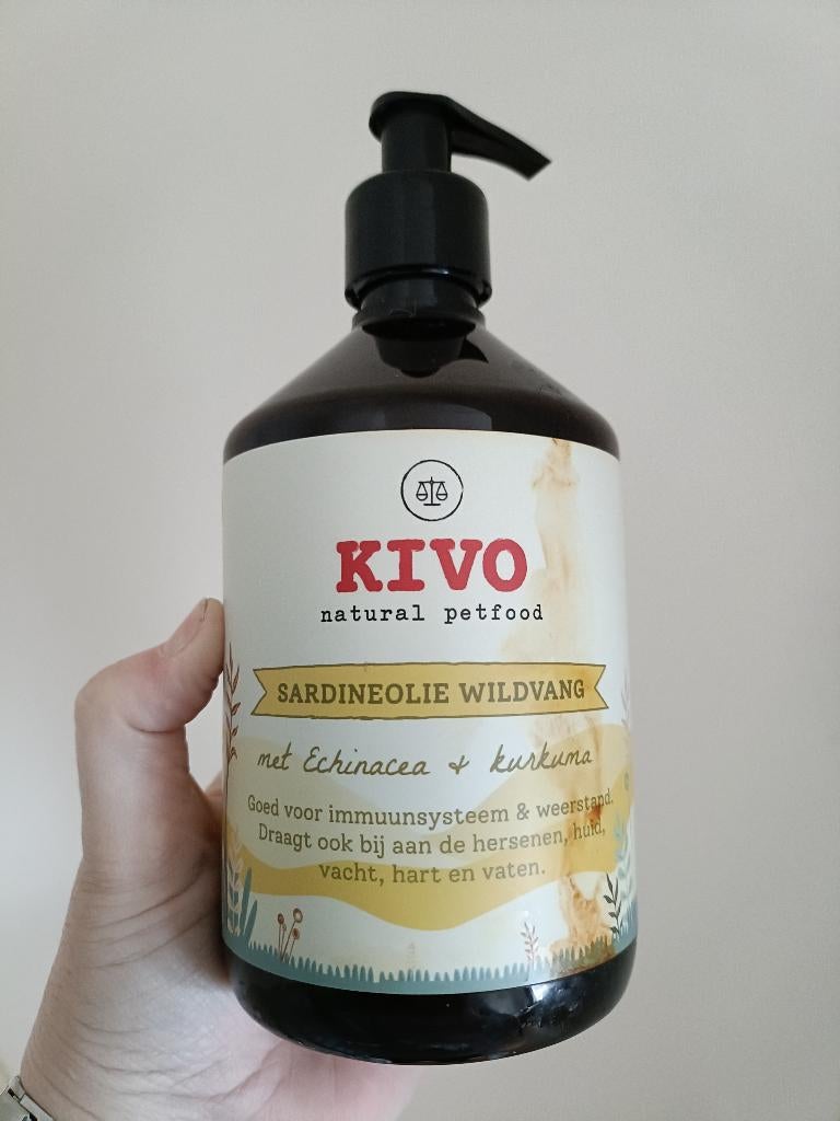 Kivo Sardineolie wildvang, Dieren en Toebehoren, Ophalen of Verzenden, Hond