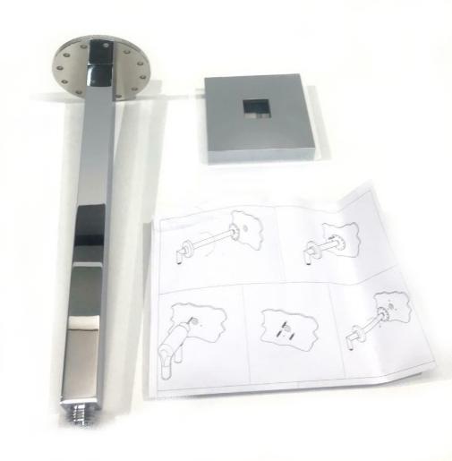 HOTBATH MATE PLAFONDBUIS VERZWAARD VIERKANT 30 CM - M104CR, Niet ingevuld, Niet ingevuld, Nieuw, Ophalen of Verzenden