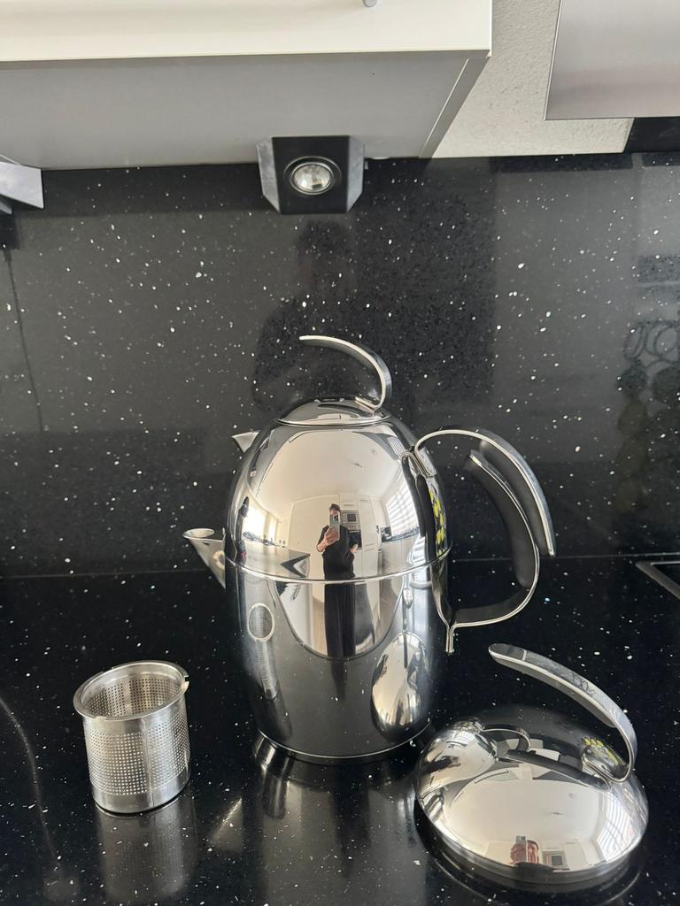 Simtronic Turkse theepot/caydanlik, Verzenden, Zo goed als nieuw, Pot, Bus of Blik