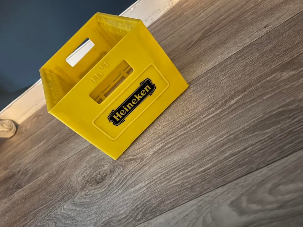 vintage heineken cd kratje, Ophalen, Minder dan 35 cm, Zo goed als nieuw, Minder dan 40 cm