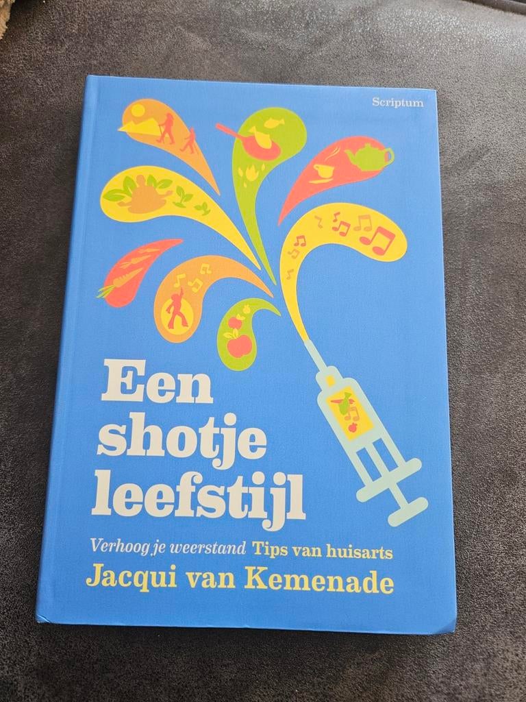 Een shotje leefstijl - Verhoog je weerstand, Ophalen of Verzenden, Zo goed als nieuw, Gezondheid en Conditie, Jacqui van Kemenade