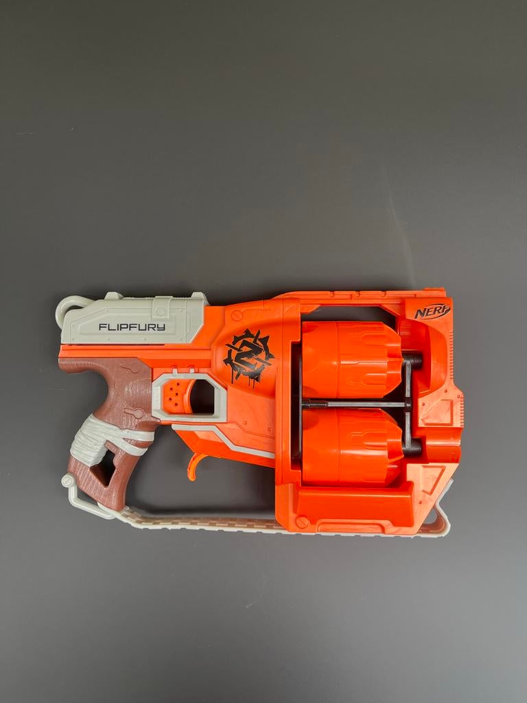Nerf Zombie Strike Flipfury, Ophalen of Verzenden, Gebruikt, Jongen of Meisje