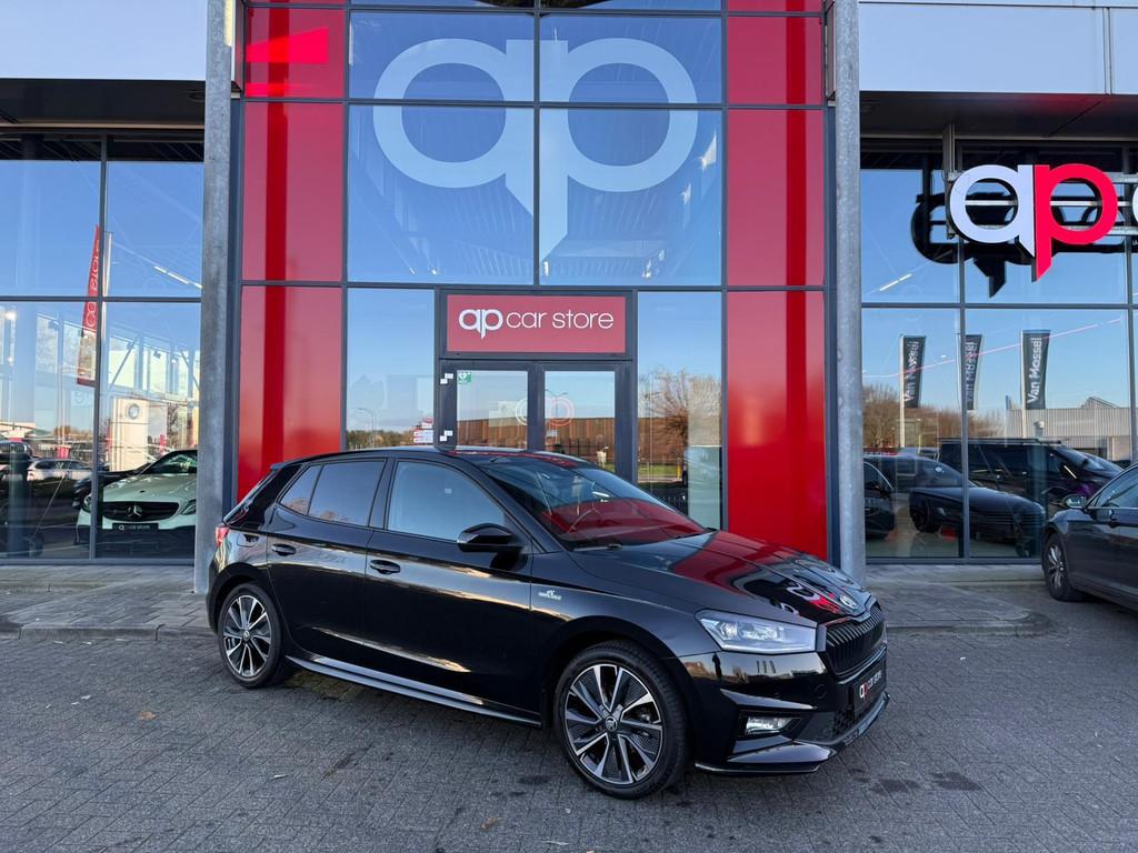 Skoda Fabia 1.0 TSI Monte Carlo, Gebruikt, Euro 6, LED verlichting, Zwart