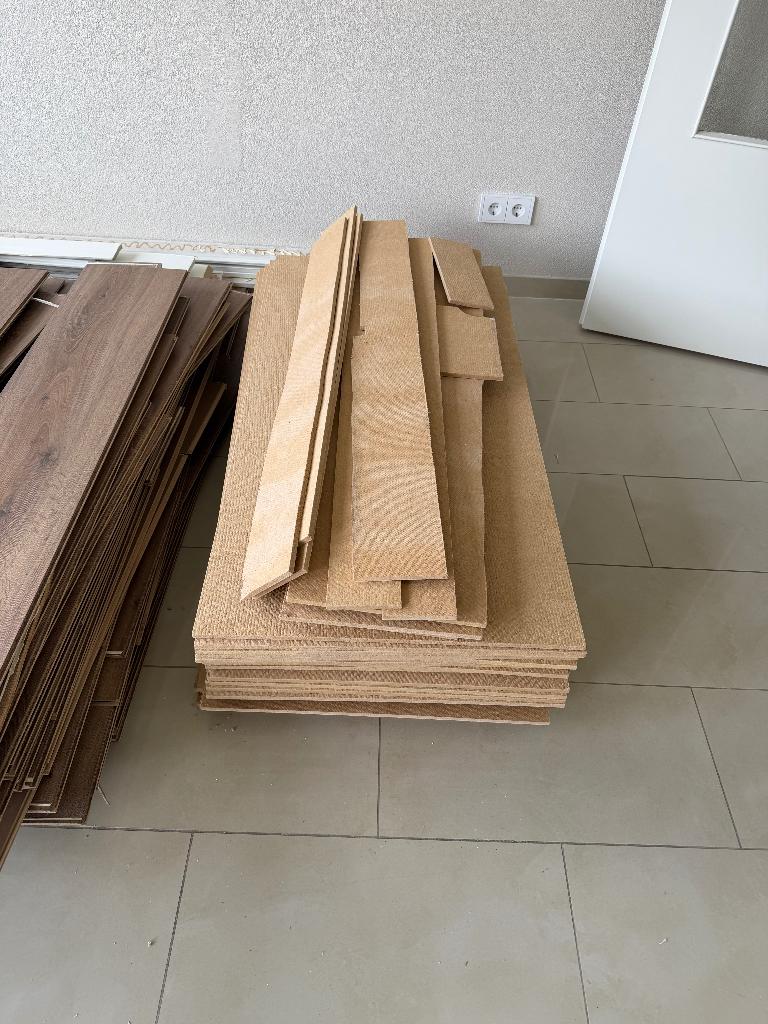 Laminaat ondervloer (isoboard) - 28 platen + reststukken, Doe-het-zelf en Verbouw, Platen en Panelen, Ophalen, Gebruikt, Overige materialen