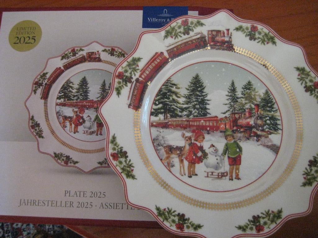Villeroy + Boch, Jaarbord 2025, nieuw (NO109), Ophalen of Verzenden, Nieuw, Porselein, Bord of Schaal