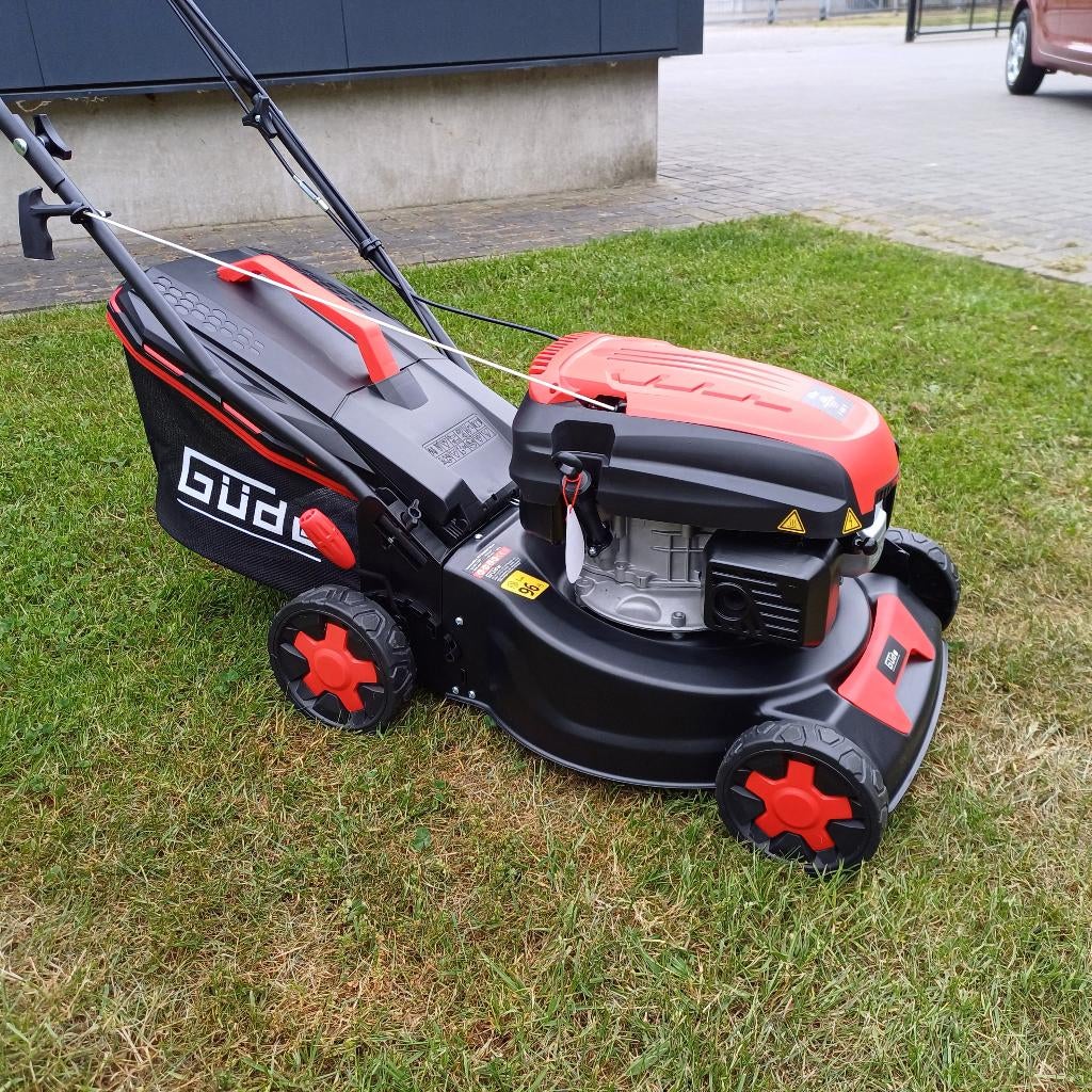 Gude Ecowheeler 413.3 Aangedreven mulch grasmaaier!!, Tuin en Terras, Grasmaaiers, Ophalen, Nieuw, Benzine-grasmaaier, 50 cm of meer