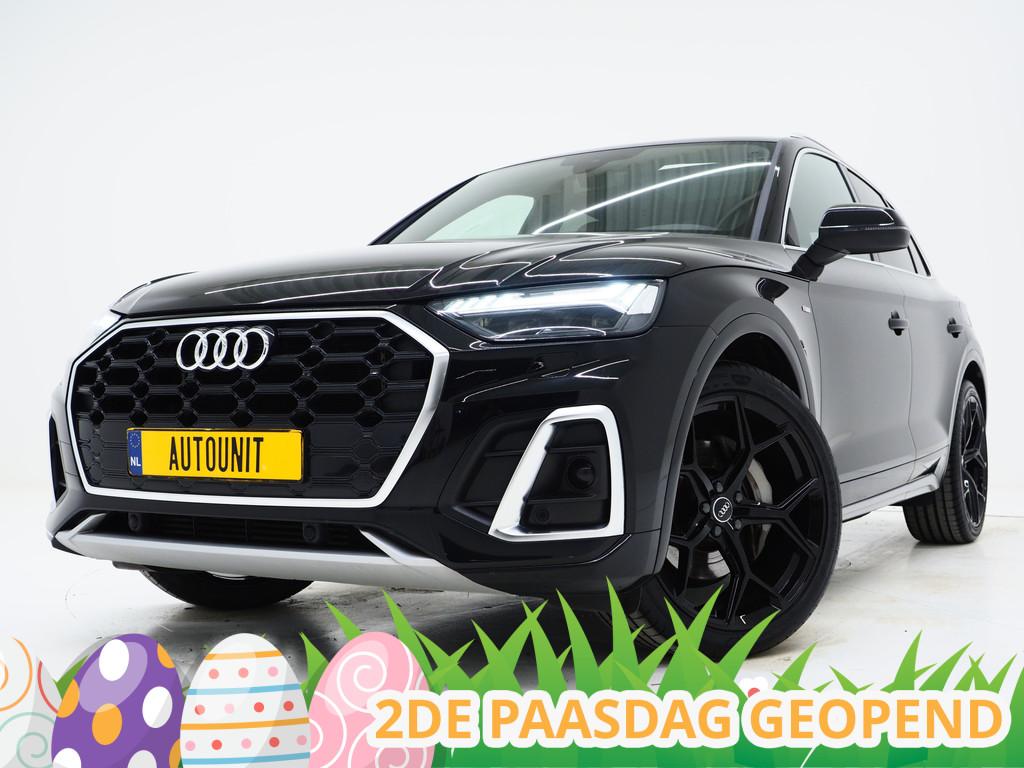Audi Q5 55 TFSI e quattro Competition S-Line | Panoramadak |, Automaat, 2005 kg, Gebruikt, Zwart