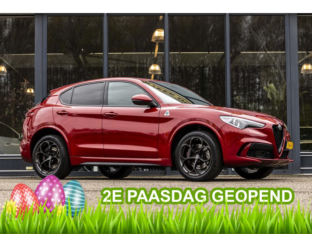 Alfa Romeo Stelvio 2.9 V6 AWD Quadrifoglio (bj 2019), Auto's, Automaat, Gebruikt, 510 pk, Bedrijf