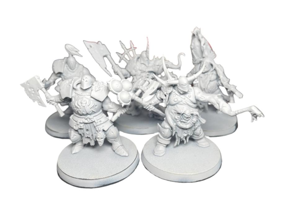 Warhammer AOS Maggotkin of Nurgle Putrid Blightkings, ., Warhammer, Ophalen of Verzenden, Zo goed als nieuw