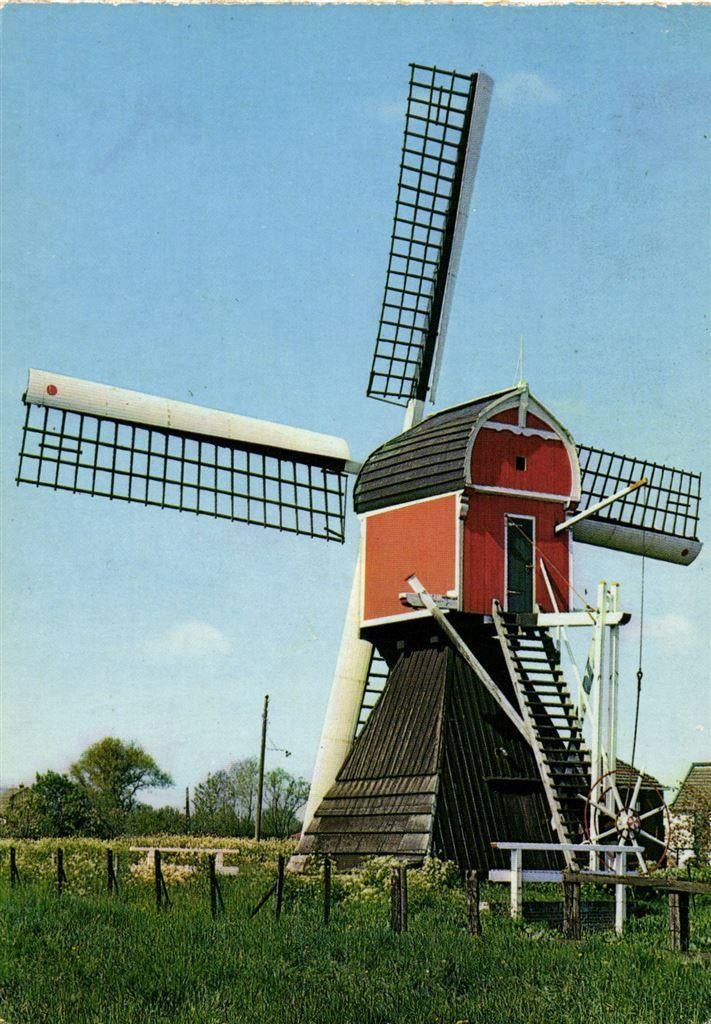 Maarssen, Molen van het waterschap Buitenweg - 197? gelopen, Ophalen of Verzenden, Voor 1920, Gelopen, Noord-Brabant