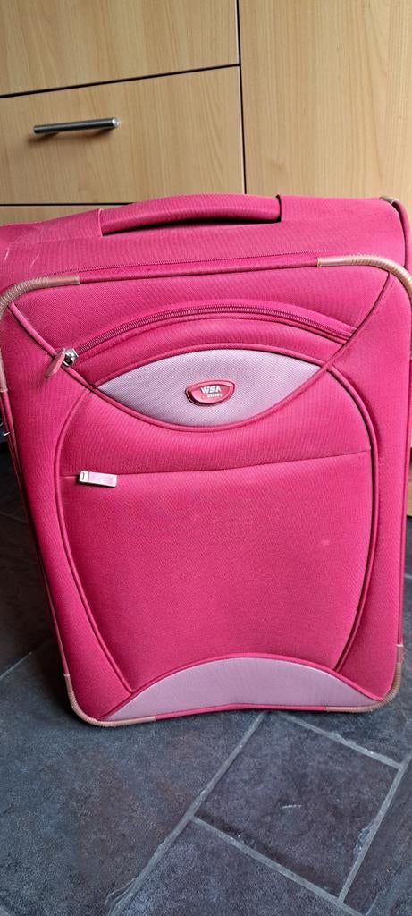 Visa Delsey cabinekoffer handbagagekoffer, Wieltjes, Overige materialen, 50 tot 60 cm, Ophalen of Verzenden