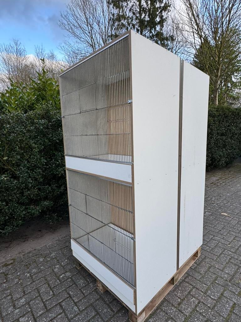 Mooie broedkooien / kweekkooien / kooi / volière, Dieren en Toebehoren, Vogels | Hokken en Kooien, Ophalen, Gebruikt, Aluminium