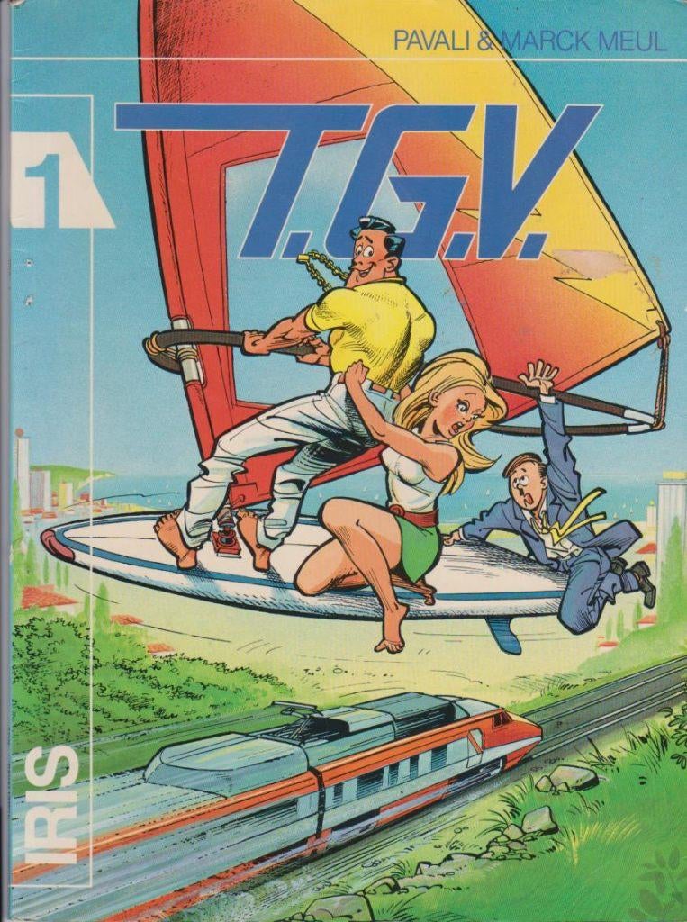 Pavali-Marck Meul # Iris -  T.G.V., Eén stripboek, Ophalen of Verzenden, Zo goed als nieuw