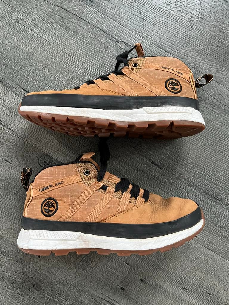 Timberland schoenen maat 35 jongen, Ophalen of Verzenden, Gebruikt, Jongen, Schoenen