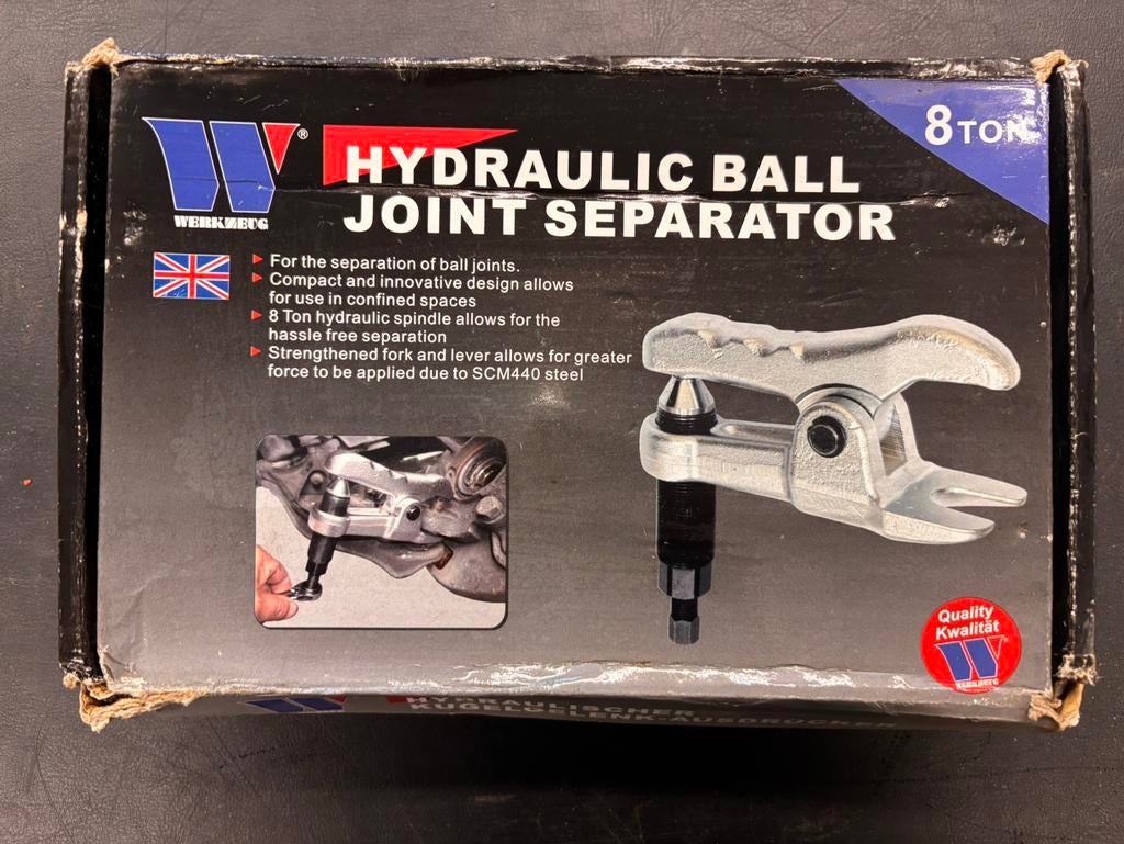 Welzh Werkzeug – 8 Ton Hydraulische Kogelgewricht Splitter, Ophalen of Verzenden, Nieuw