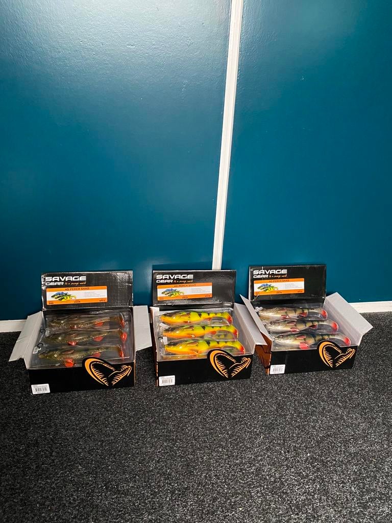 Savage Gear Perch shad 20cm 94gr (3 kleuren), D, Overige typen, Nieuw, Ophalen of Verzenden