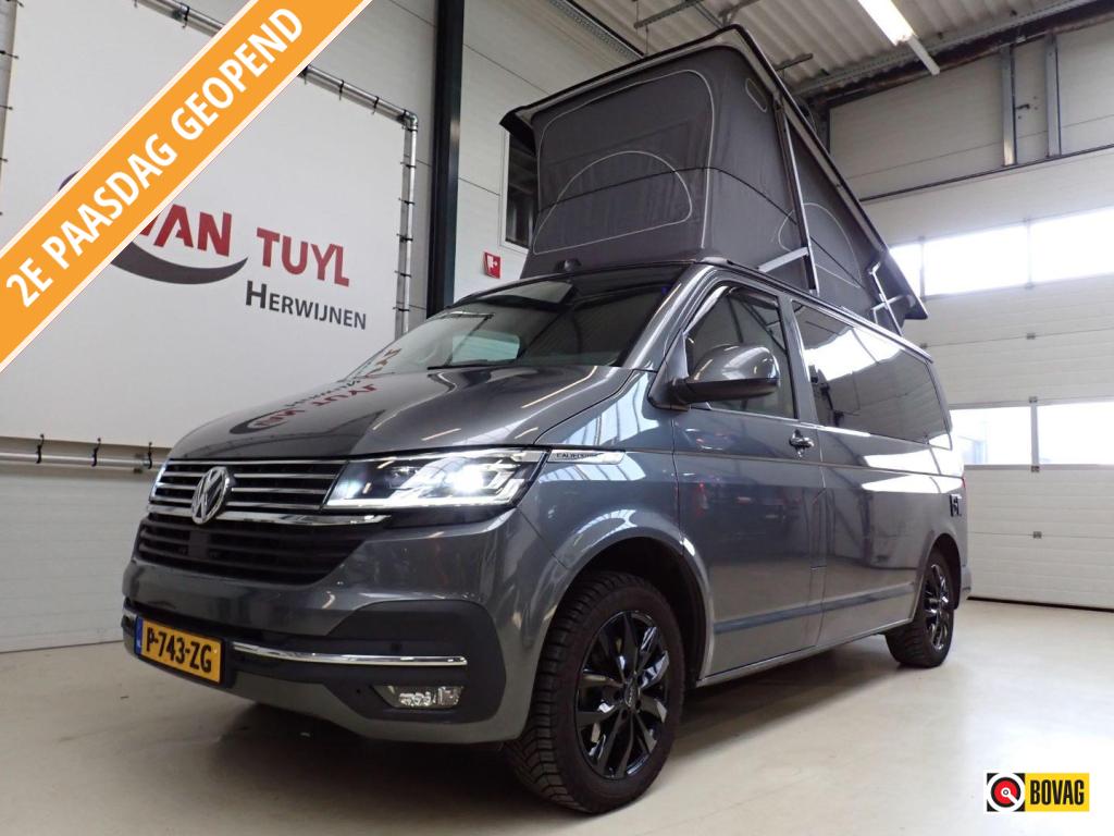 Volkswagen California 6.1 DSG Ocean 150 PK AUTOMAAT, Automaat, Buscamper of Camperbus, Airbags, Koelkast