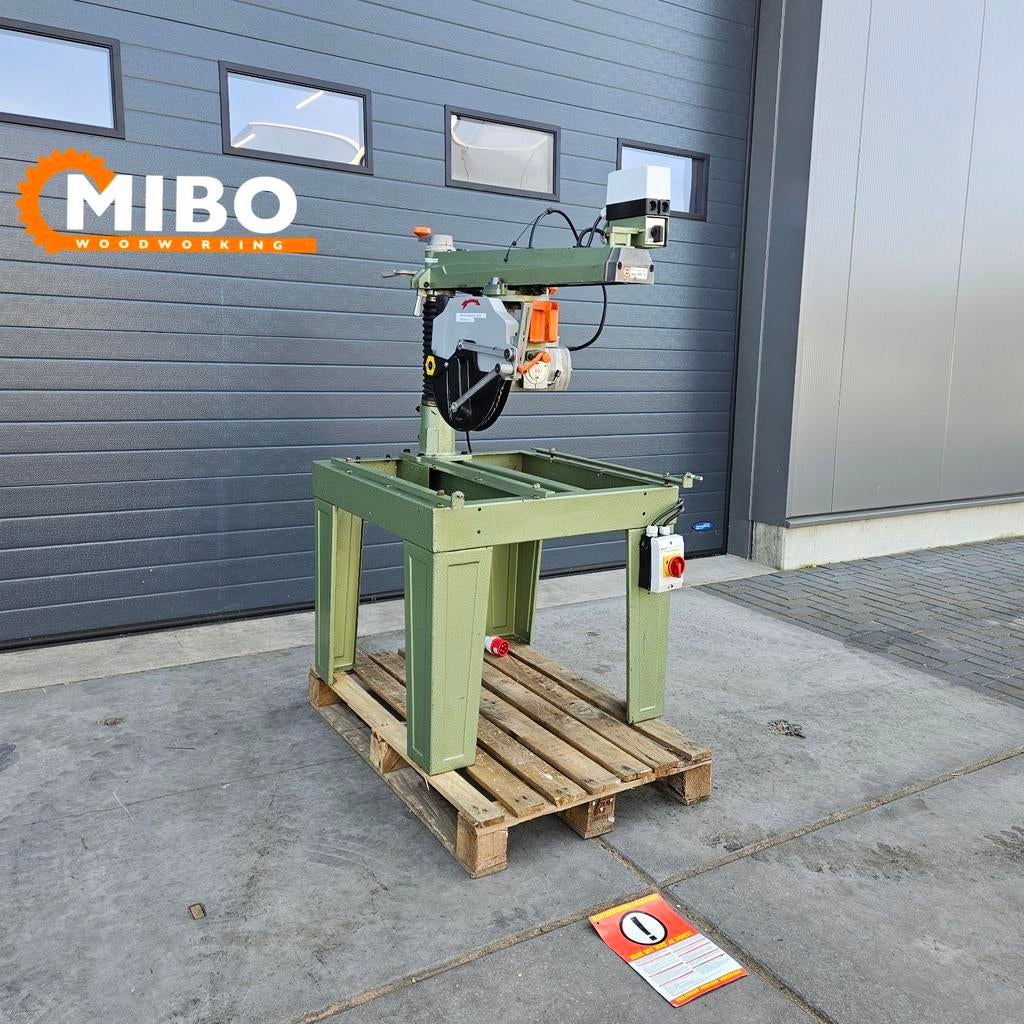 Dewalt afkortzaag radiaalzaag Dewalt DW1600 ** Zaagmachine, 70 mm of meer, Ophalen of Verzenden, Zo goed als nieuw, Afkortzaag