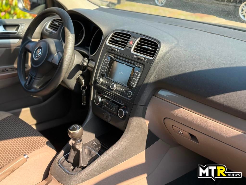 Volkswagen Golf Variant 1.6 TDI Trendline APK|CLIMA|NAVI, Voorwielaandrijving, Stof, Gebruikt, Zwart