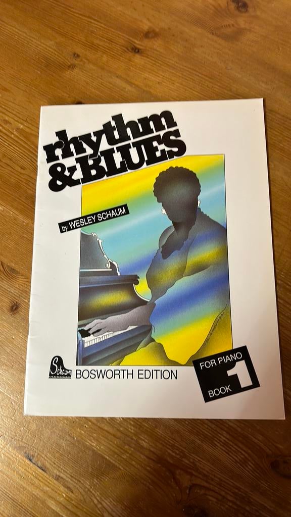 Piano rhythm & blues, Muziek en Instrumenten, Les of Cursus, Ophalen of Verzenden, Zo goed als nieuw, Blues