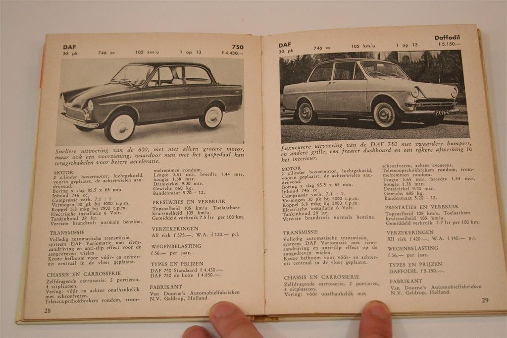 Alle Auto's I [1962] — Alkenreeks — F3000-F7000, Boeken, Ophalen of Verzenden, Gelezen, Algemeen