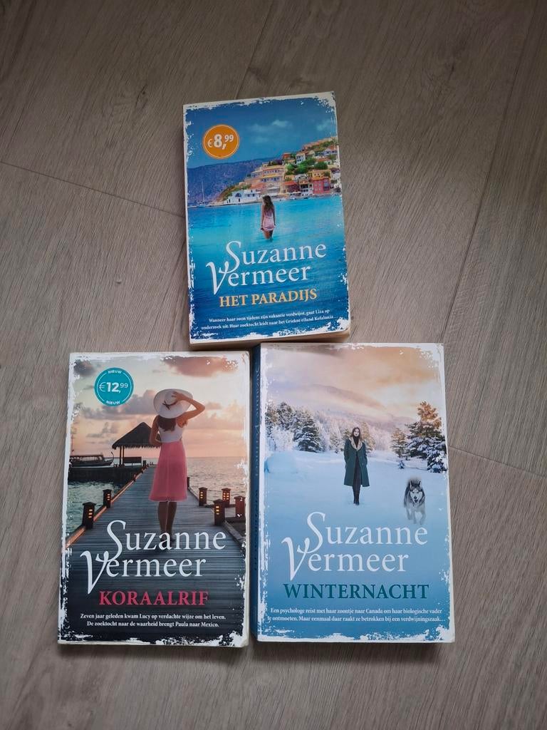 3 Suzanne Vermeer boeken in prima staat, Ophalen of Verzenden