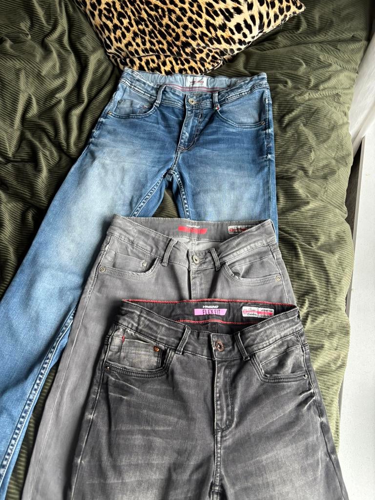 Vingino maat 14( 164) m/j, Ophalen of Verzenden, Zo goed als nieuw, Blauw, W27 (confectie 34) of kleiner