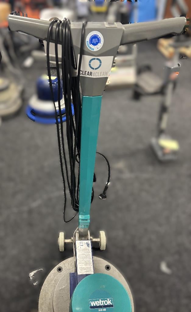 Wetrok eenschijfsmachine, Ophalen