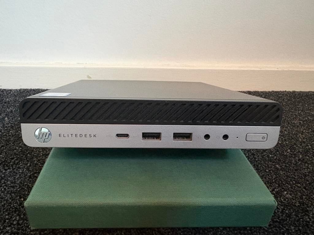 HP EliteDesk 800 G3 Mini 35Watt, 256 GB, HP Elitedesk, 8 GB, Ophalen of Verzenden
