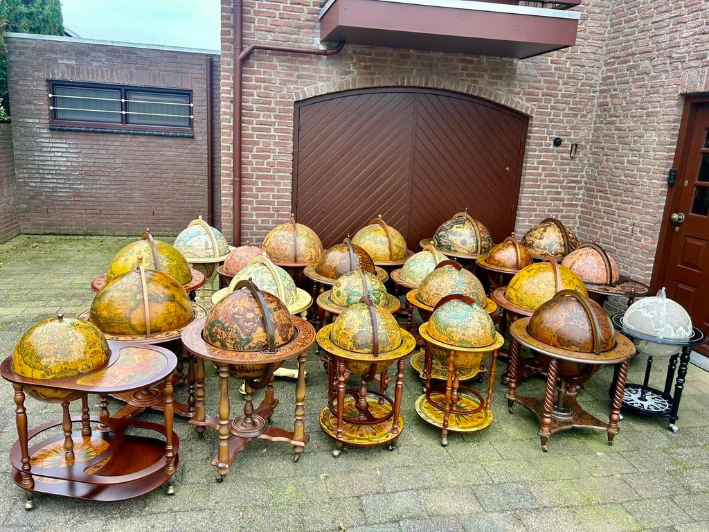 COLLECTIE bar globe s drank wereldbol barglobe globebar s, Antiek en Kunst, Ophalen of Verzenden